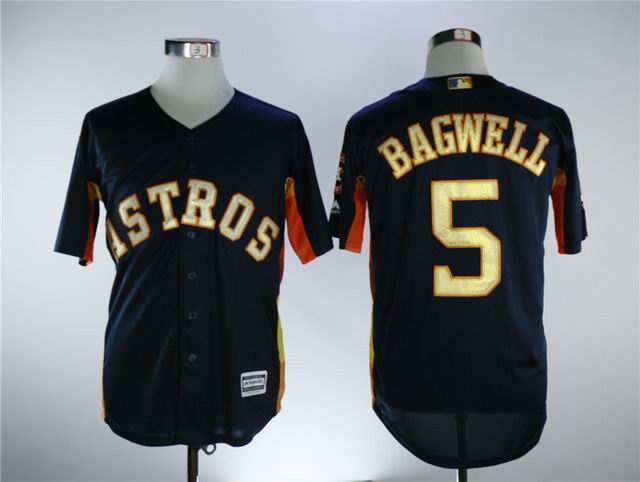 2017 world championship Houston Astros gold jerseys-024